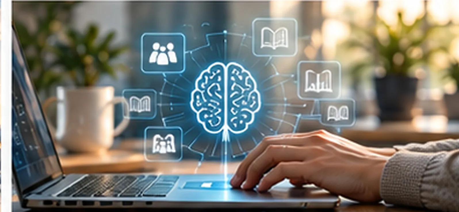 Editorial photograph representing the AI & Education topic